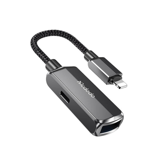Mcdodo 2 in 1 Adapter (Lightning to USB-A 3.0 + Lightning)