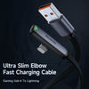 Mcdodo Right Angle Lightning Cable - Zebra Series