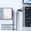 Mcdodo Right Angle USB-A to USB-C Cable - Zebra Series