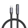 Mcdodo Right Angle 36W USB-C to Lightning Cable - Zebra Series