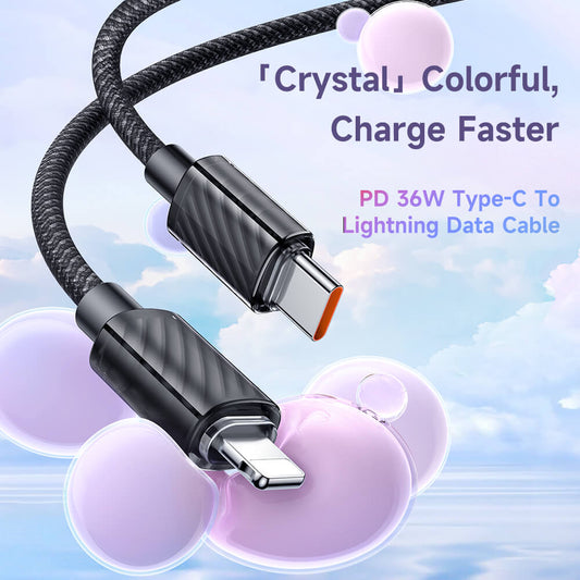 Mcdodo 36W Type-C to Lightning Cable - Dichromatic Series