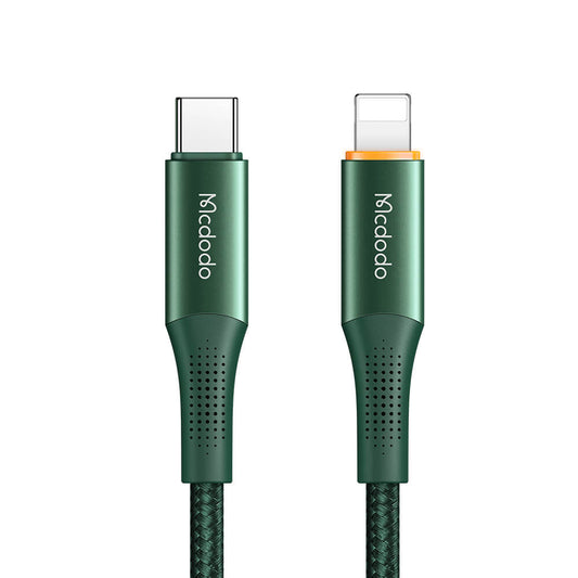 Mcdodo 36W PD USB-C to Lightning Cable with LED - Firefox Series