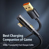 Mcdodo Right Angle Lightning Transparent Cable - Prism Series