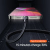 Mcdodo Thunder シリーズ 2 in 3 高速充電ケーブル 100W (1.2M)