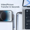 Mcdodo 36W USB-C to Lightning Transparent Cable - Prism Series