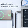 Mcdodo 100W USB-C to USB-C Transparent Cable - Prism Series