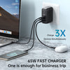 Mcdodo 65W GaN Charger - Mecha Series(2C+1U, EU/UK/US Plug)
