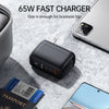Mcdodo 65W GaN Universal Charger with Cable - Mecha Series(EU/UK/US Plug, Reddot Winner 2021)