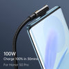 Mcdodo Right Angle USB-A to USB-C Transparent Cable - Prism Series