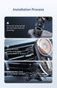 Mcdodo Wireless Magsafe Car Mount Charger (Prism Series)