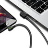 Mcdodo Right Angle USB-A to USB-C Cable - Button Series