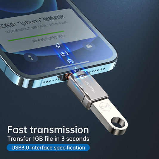 Mcdodo OTG USB-A 3.0 - Lightning アダプター