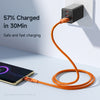 Mcdodo USB-A to USB-C Transparent Cable - Amber Series