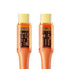 Mcdodo 100W PD USB-C Transparent Cable - Amber Series