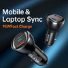 Mcdodo 95W PD Car Charger - Aurora Series(1A+1C, Digital Display)
