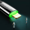 Mcdodo Shark Series Arrêt automatique Câble USB-A vers Lightning (1,2 m)