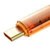 Mcdodo USB-A to USB-C Transparent Cable - Amber Series