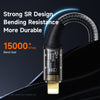 Câble transparent Mcdodo Amber Series USB-A vers Lightning (1,2/1,8 m)