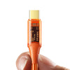 Mcdodo USB-A to USB-C Transparent Cable - Amber Series