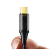 Mcdodo USB-A to USB-C Transparent Cable - Amber Series