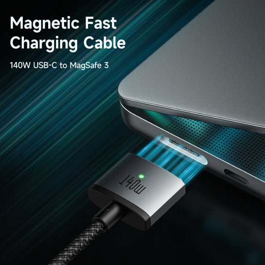 Mcdodo 140W USB-C Magnetic Cable with LED - Flash Series