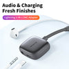Mcdodo Lightning to Lightning Adapter (DC3.5 Cable-11cm, Support Call Function)