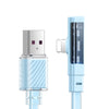 Mcdodo Right Angle Lightning Cable with LED - Dichromatic Series