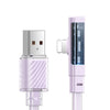Mcdodo Right Angle Lightning Cable with LED - Dichromatic Series