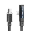 Mcdodo Right Angle 36W USB-C to Lightning Cable with LED - Dichromatic Series