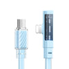 Mcdodo Right Angle 36W USB-C to Lightning Cable with LED - Dichromatic Series