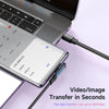 Mcdodo Right Angle 65W USB-C to USB-C Cable with LED - Dichromatic Series