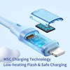 Câble Mcdodo Digital HD Silicone USB-C vers Lightning 36W (1.2/1.8m)