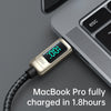 Mcdodo Digital Pro USB-C - USB-C ケーブル 100W (1.2M)