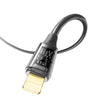 Câble Transparent Mcdodo Amber Series USB-C vers Lightning 36W (1.2/1.8M)
