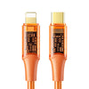 Mcdodo Amber シリーズ USB-C - Lightning 36W トランスペアレント ケーブル (1.2/1.8M)