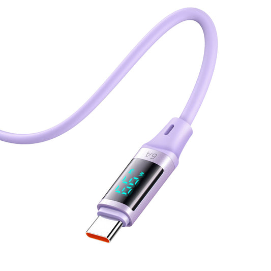 Mcdodo Digital HD シリコン USB-A - USB-C ケーブル 6A (1.2M)