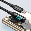 Mcdodo Digital HD USB-C - USB-C ケーブル 100W (1.2M)