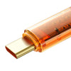 Câble Transparent Mcdodo Amber Series USB-C vers USB-C PD 100W (1.2/1.8M)