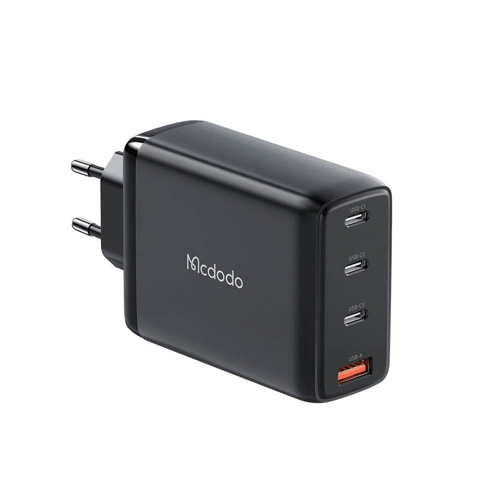 Mcdodo GaN 120W 3C+1A Charger Set Convergence Series(EU/UK Plug)