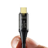Mcdodo Amber シリーズ USB-A - Micro USB トランスペアレント ケーブル (1.2/1.8M)
