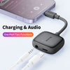 Mcdodo Lightning to Lightning Adapter (DC3.5 Cable-11cm, Support Call Function)