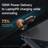Mcdodo 100W PD Car Charger - Prism Series(3 Ports, Digital Display)